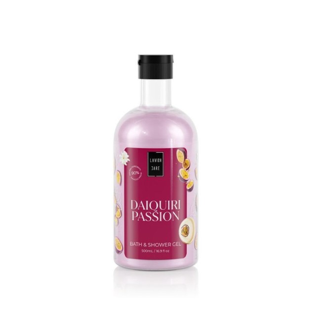 Lavish Care Bath & Shower Gel Daiquiri Passion Αφρόλουτρο Σώματος Με Άρωμα Φρούτα του Πάθους, 500ml