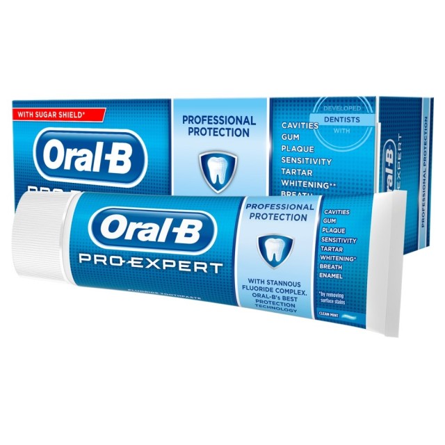 ORAL-B Pro Expert Professional Protection Οδοντόκρεμα Για Ολοκληρωμένη Προστασία Σε Δόντια & Ούλα, 75ml