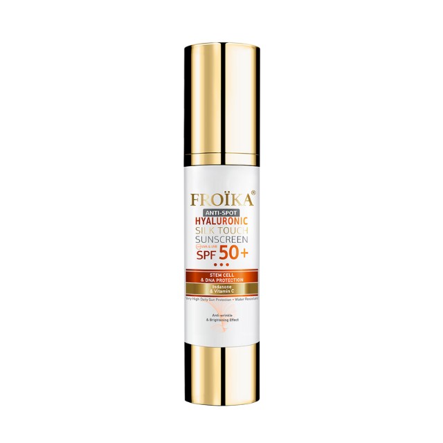 Froika Hyaluronic Silk Touch Sunscreen Anti-Spot, Αντηλιακό Προσώπου ΜΕ SPF50 50ml