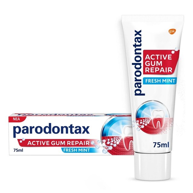 Parodontax Active Gum Repair Fresh Mint Οδοντόκρεμα Για Ευαίσθητα Ούλα, 75ml