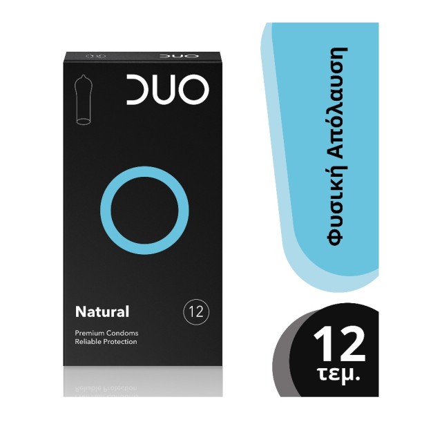 DUO Προφυλακτικά Premium Natural,12τμχ