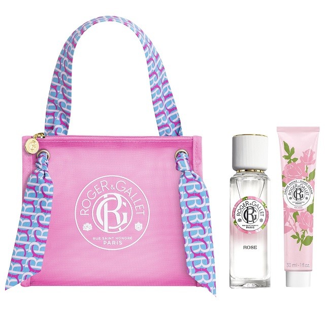 Roger & Gallet Rose Πακέτο Wellbeing Fragrant Water Γυναικείο Άρωμα, 30ml & Hand Cream Κρέμα Χεριών, 30ml & ΔΩΡΟ Νεσεσέρ