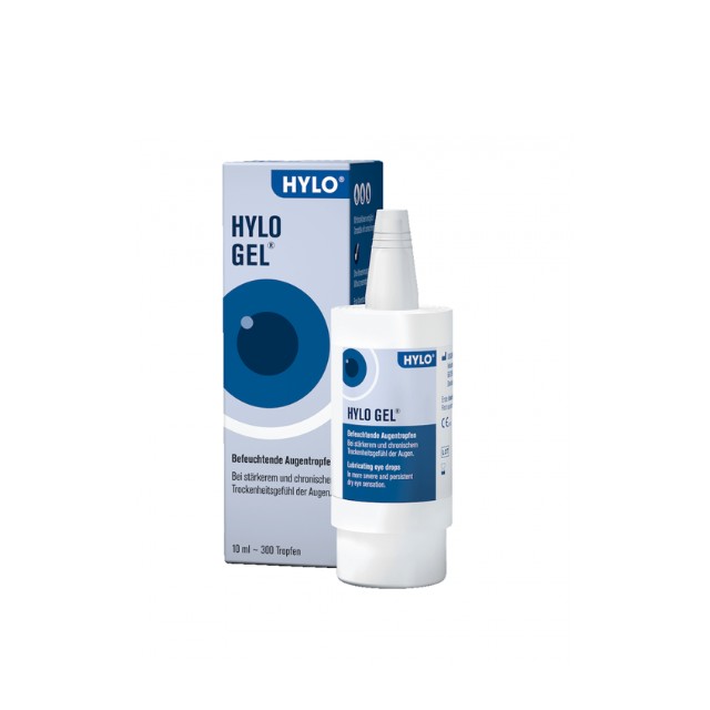 Hylo-Gel Λιπαντικές Οφθαλμικές Σταγόνες Μακράς Διάρκειας 10ml