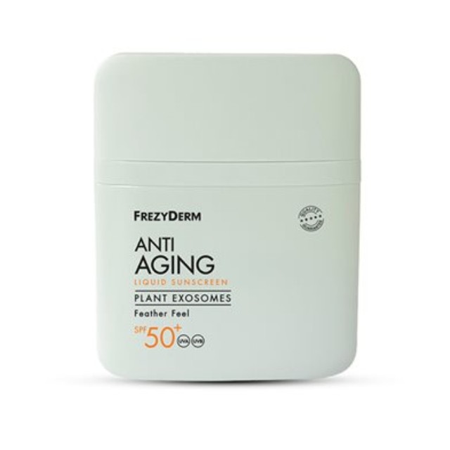 Frezyderm Sun Screen Anti Aging Face Liquid Plant Exosomes SPF50+ 50ml