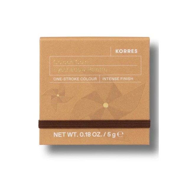 Korres Eyeshadow Palette Golden Coin Παλέτα Σκιών 5gr