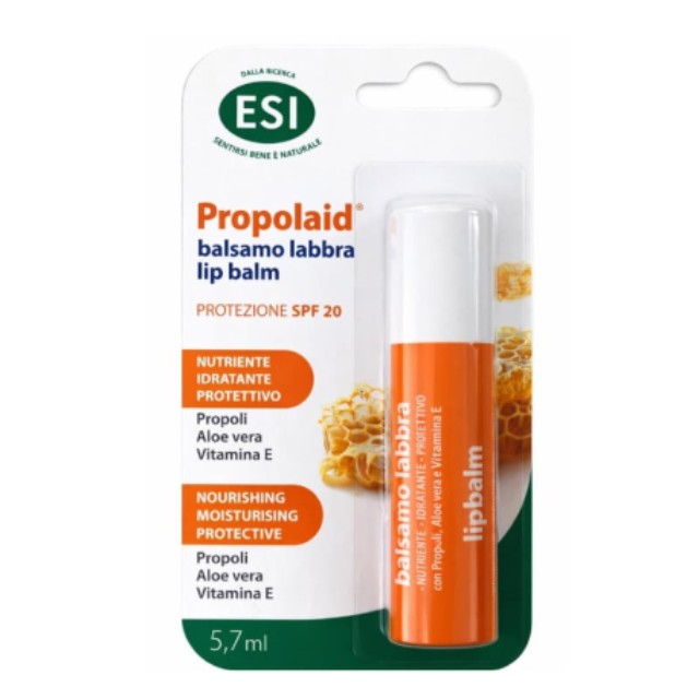 Esi Propolaid Honey Lip Balm Stick με SPF20 με Πρόπολη & Αλόη Βέρα 5,7ml