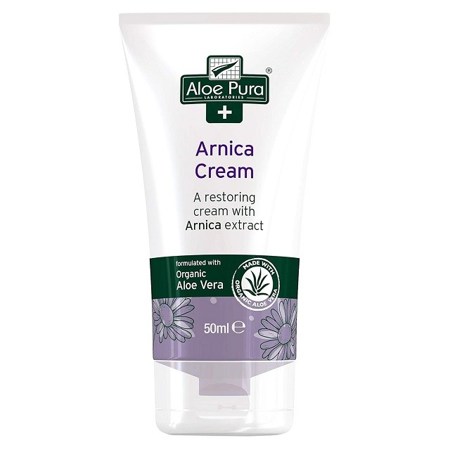 Optima Aloe Pura Arnica Cream Καταπραϋντική Κρέμα Με Άρνικα, 50ml