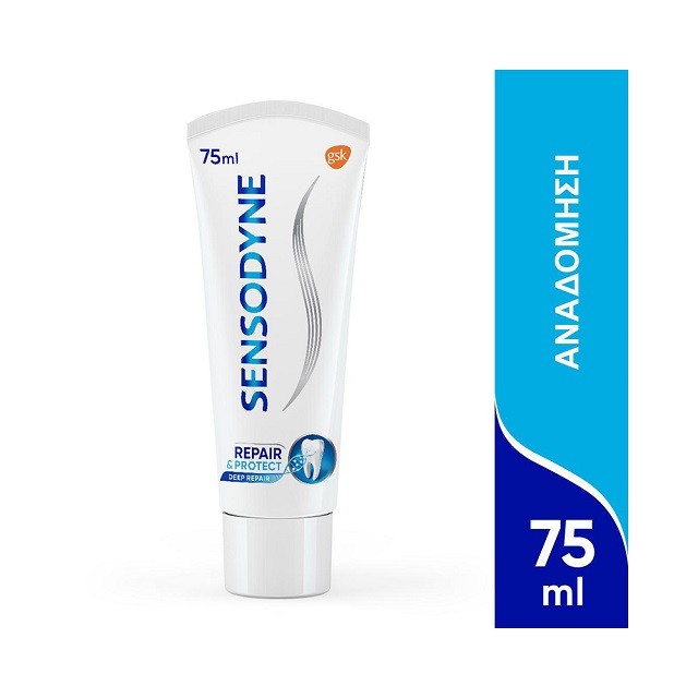 Sensodyne Repair & Protect Toothpaste Cool Mint Οδοντόκρεμα Καθημερινής Χρήσης, 75ml