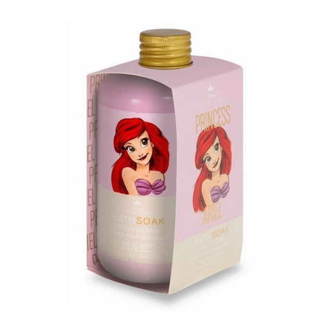 Mad Beauty Princess Ariel Bath Soak Ginger Pear Fragrance Αφρόλουτρο, 300ml