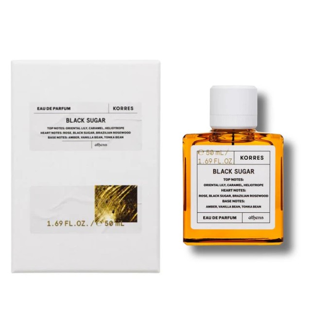 Korres Eau De Parfum Black Sugar Ανδρικό Άρωμα 50ml