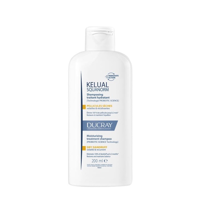 Ducray Kelual Squanorm Σαμπουάν για Ξηρή Πιτυρίδα 200ml