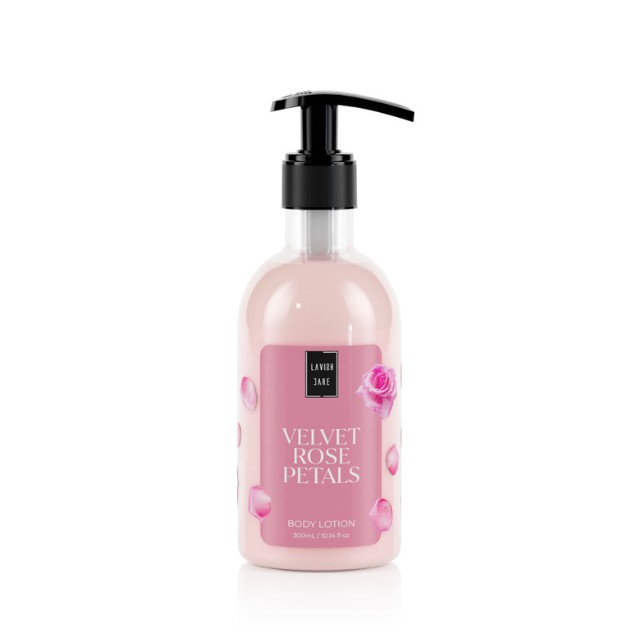 Lavish Care Body Lotion Velvet Rose Petals Ενυδατική Κρέμα Σώματος Με Άρωμα Τριαντάφυλλο, 300ml