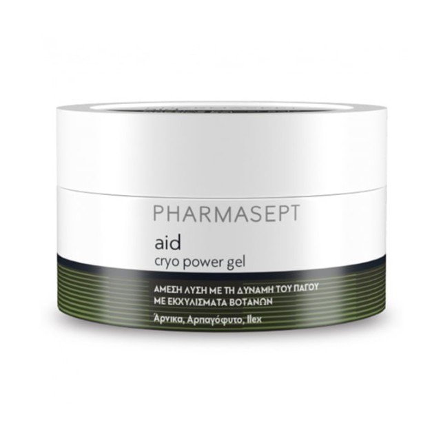 Pharmasept Aid Cryo Power Gel Ανακούφισης από Πόνους σε Μύες & Αρθρώσεις 250ml