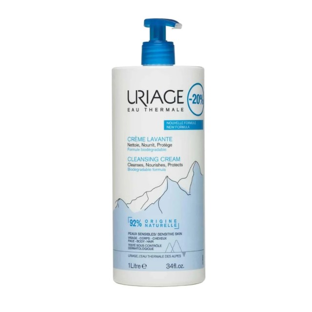 Uriage Eau Thermale Cleansing Cream 1000ml