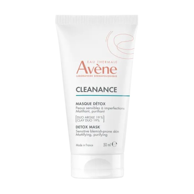 Avene Eau Thermale Cleanance Detox Μάσκα Αποτοξίνωσης 50ml