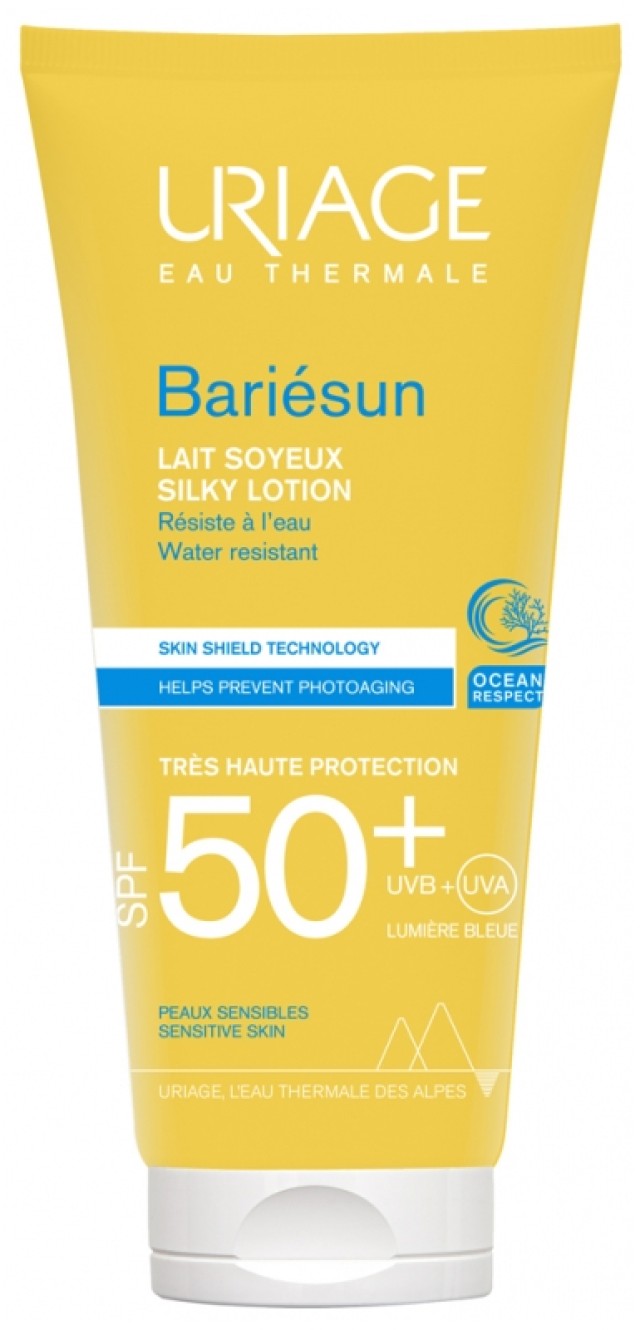 Uriage Bariesun Very High Sun Protection Silky Lotion SPF50+, Λοσιόν Πολύ Υψηλής Αντηλιακής Προστασίας 100ml