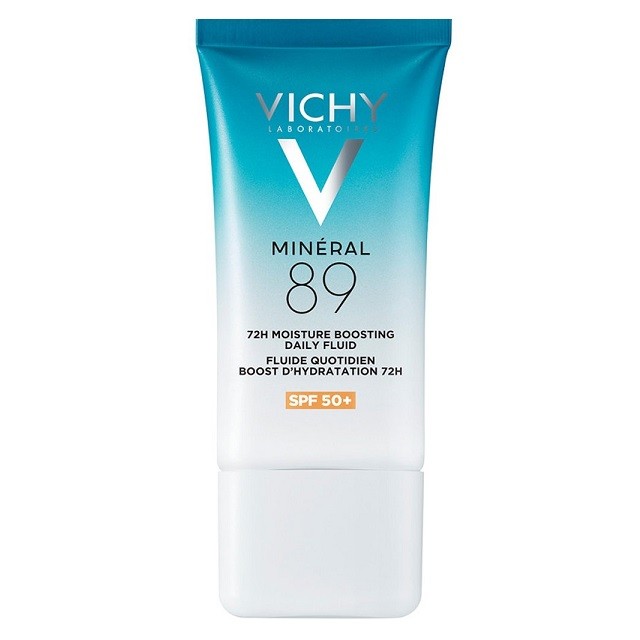 Vichy Mineral 89 72h Moisture Boosting Daily Fluid SPF50+ Ενυδατική Κρέμα Προσώπου, 50ml