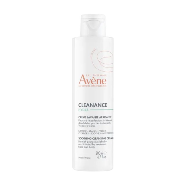 Avene Cleanance Hydra Creme Lavante Κρέμα Καθαρισμού 200ml