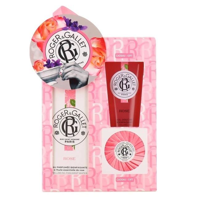 Roger & Gallet Rose Πακέτο Eau Parfumee 100ml & Δώρο Soap 50gr & Shower Gel 50ml
