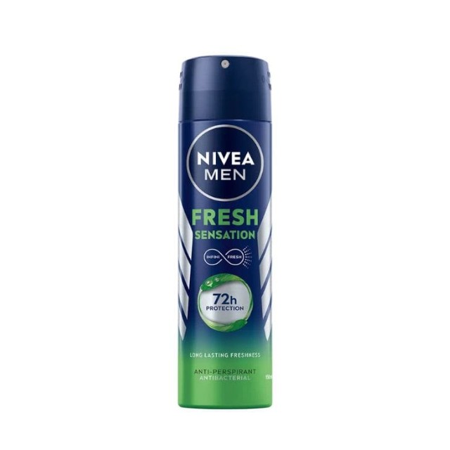 Nivea Men Fresh Sensation 72h Anti-Perspirant Ανδρικό Αποσμητικό Spray 150ml