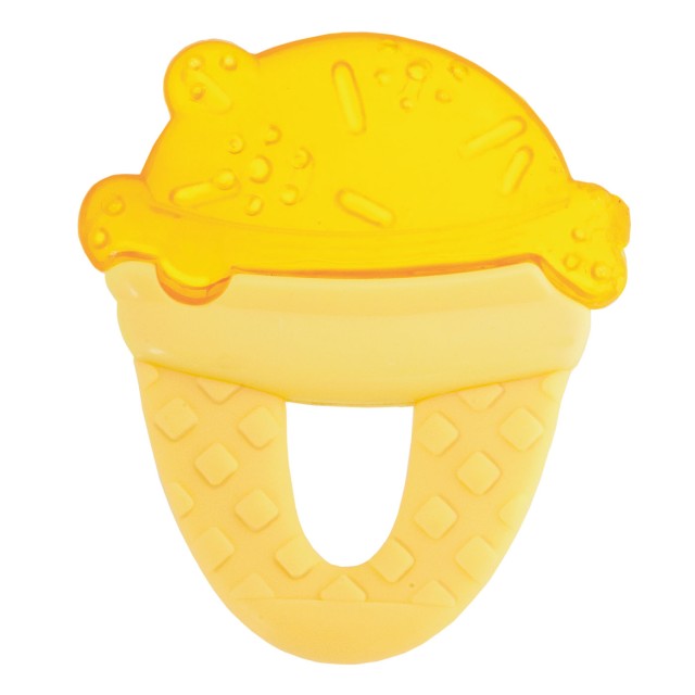 Chicco Δροσιστικός Κρίκος Οδοντοφυϊας Κίτρινο Παγωτό 4+