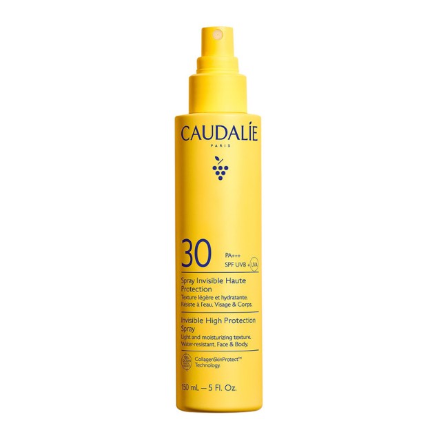 Caudalie Invisible High Protection Spray SPF30 Αντηλιακό Σπρέι για Πρόσωπο & Σώμα 150ml