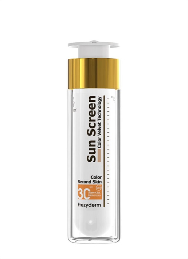 Frezyderm Sun Screen Color Velvet Face Cream SPF30 Αντηλιακή Κρέμα Προσώπου με Χρώμα, 50ml