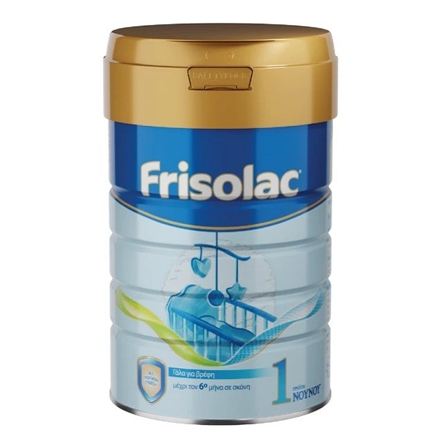 Frisolac 1 Γάλα Για Βρέφη Σε Σκόνη Για Βρέφη Από 0 Έως 6 Μηνών, 400gr