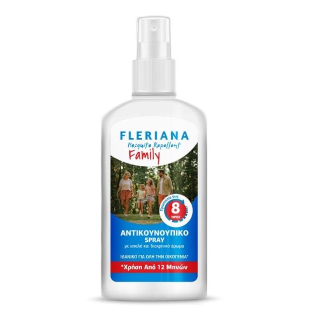 Fleriana Mosquito Repellent Family Αντικουνουπικό Σπρέι 100ml