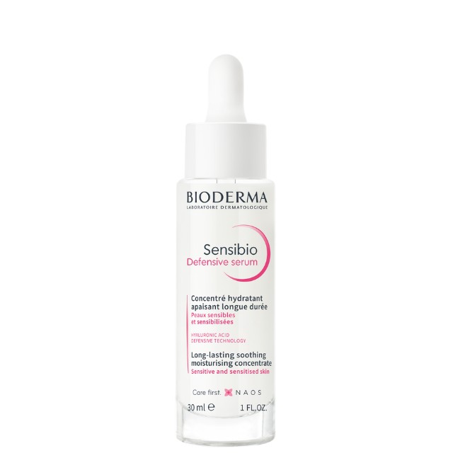 Bioderma Sensibio Defensive Serum Ορός φροντίδας δέρματος πρόωρης γήρανσης για ευαίσθητο δέρμα 30ml