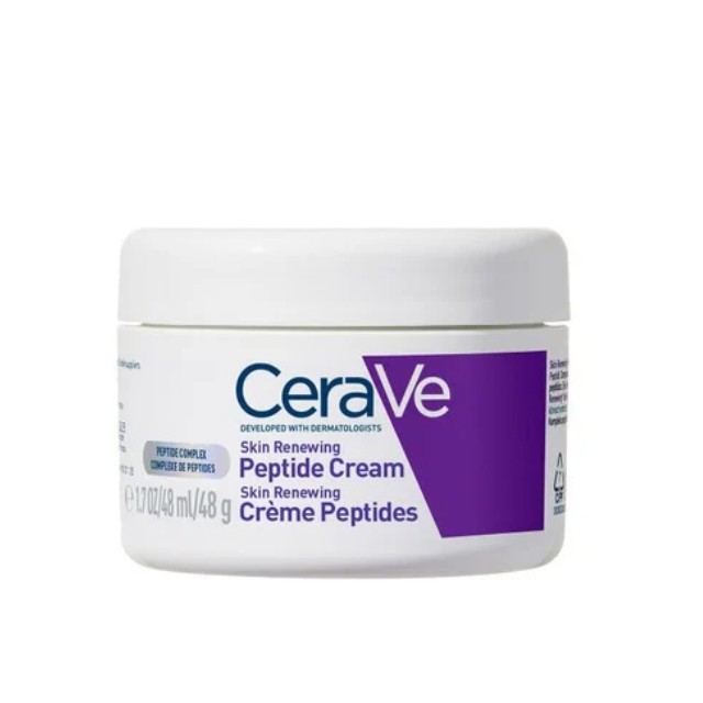 CeraVe Skin Renewing Peptide Cream Κρέμα Προσώπου με Σύμπλοκο Πεπτιδίων 48gr