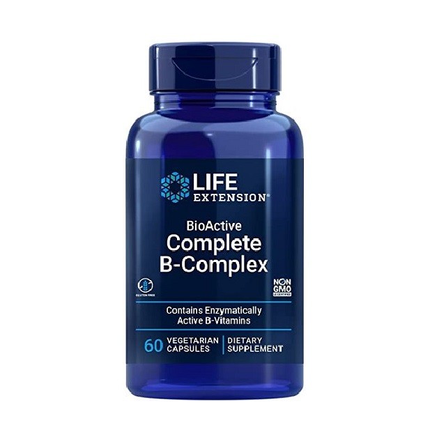 Life Extension Bio Active Complete B-Complex, 60 φυτικές κάψουλες
