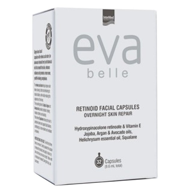 Intermed Eva Belle Retinoid Facial Capsules Overnight Skin Repair 32 κάψουλες