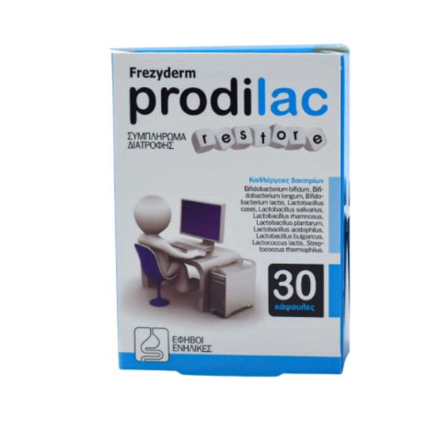 Frezyderm Prodilac Restore Προβιοτικά Κατάλληλα για Εφήβους & Ενήλικες 30 Κάψουλες