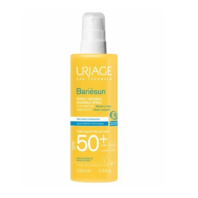 Uriage Bariesun Body Spray SPF50+ Αντηλιακό Σώματος Χωρίς Άρωμα, 200ml