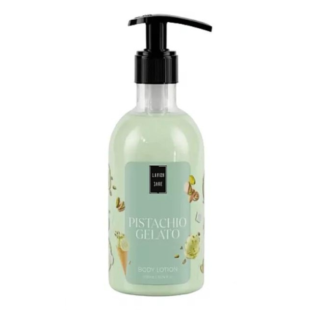 Lavish Care Body Lotion Pistachio Gelato Ενυδατική Κρέμα Σώματος Με Άρωμα Παγωτό Φιστίκι, 300ml