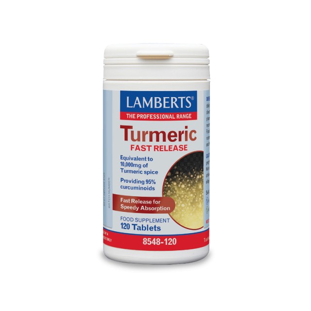 Lamberts Turmeric Fast Release 120tabs 8548-120