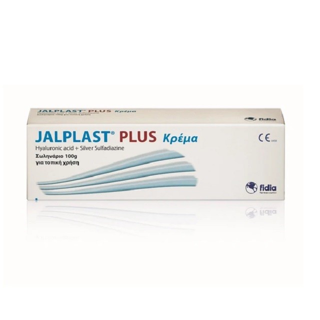 Jalplast Plus Cream Επουλωτική Κρέμα Με Υαλουρονικό Οξύ, 100gr