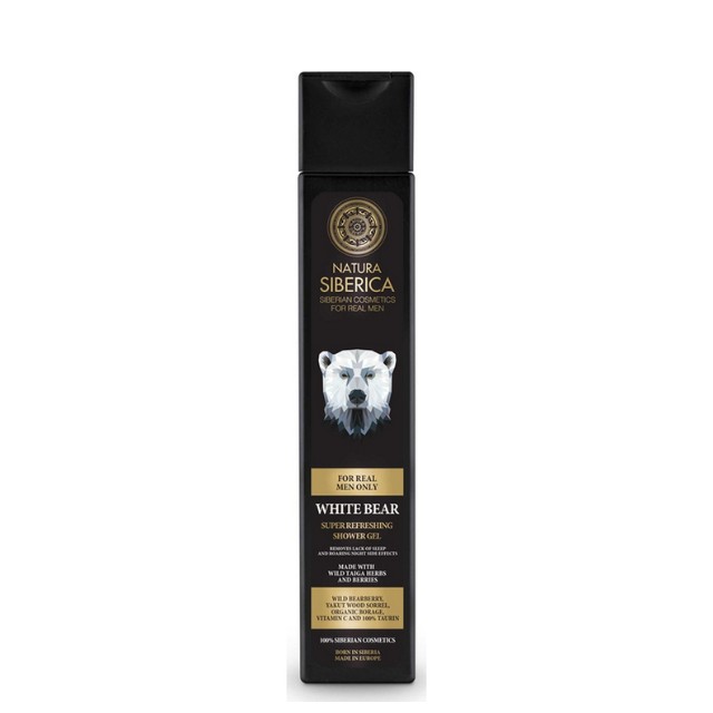 Natura Siberica Men White Bear Super Refreshing Shower Gel 250ml