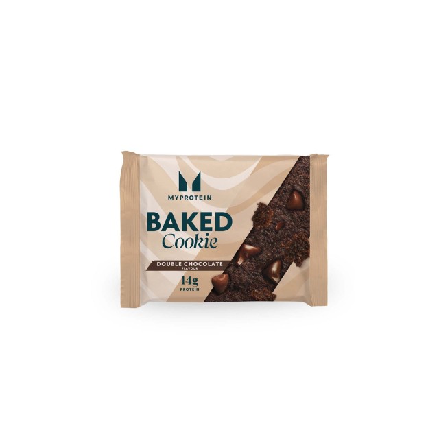 MyProtein Baked Cookie Μπισκότο Πρωτεΐνης με Γεύση Double Chocolate 75gr