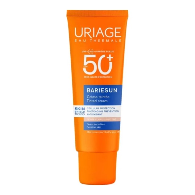 Uriage Bariesun Tinted Cream SPF50+ Αντηλιακή Κρέμα Προσώπου με Χρώμα 50ml
