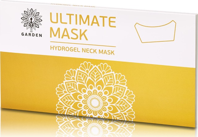Garden Ultimate Hydrogel Neck Mask, Ενυδατική & Συσφικτική Μάσκα Λαιμού 2τμχ