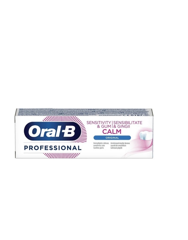 Oral-B Οδοντόκρεμα Professional Calm Original Sensitivity & Gum, 75ml