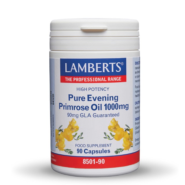 Lamberts Pure Evening Primrose Oil 1000mg 90 Κάψουλες 8501-90
