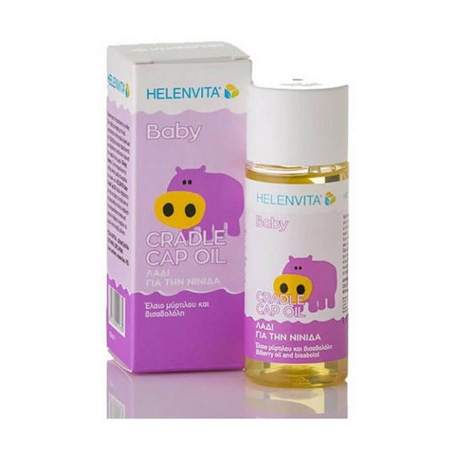 Helenvita Baby Cradle Cap Oil Βρεφικό Λάδι Για Τη Νινίδα, 50ml