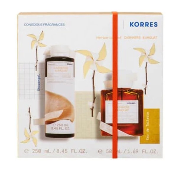 Korres Herbarium of Cashmere Kumquat Πακέτο Shower Gel 250ml & Eau De Toilette 50ml