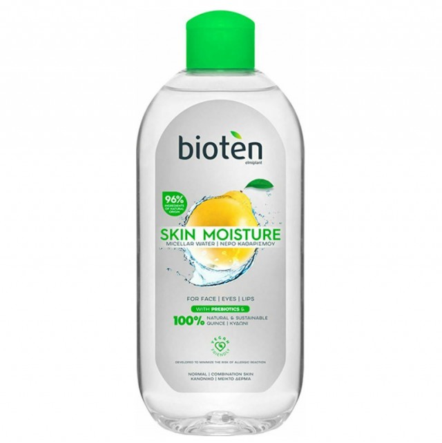Bioten Skin Moisture Νερό Καθαρισμού Προσώπου Κανονική/Μεικτή Επιδερμίδα, 400ml
