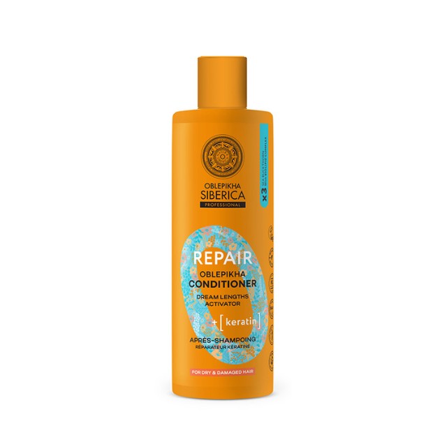 Natura Siberica Oblepikha Repair Conditioner για Ξηρά & Ταλαιπωρημένα Μαλλιά 400ml