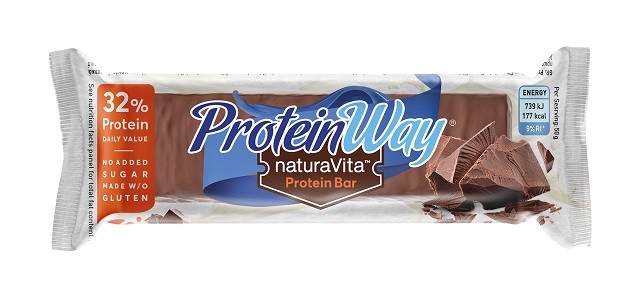 Natura Vita Protein Way Bar Chocolate Flavour Μπάρα Πρωτεΐνης Με Γεύση Σοκολάτα, 50g