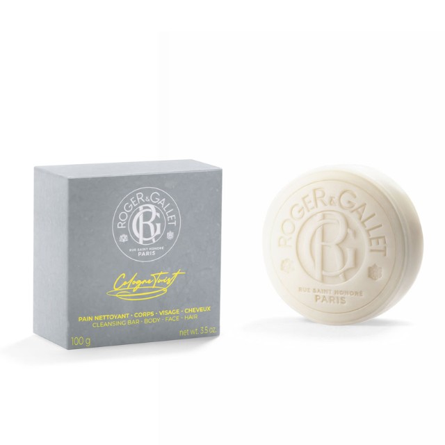 Roger & Gallet Cologne Twist Cleansing Bar Body & Face & Hair Καθαριστικό σε Μπάρα 100gr